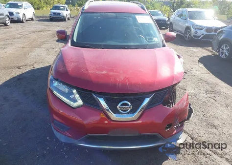 2016 Nissan Rogue S/Sl/Sv z USA, uszkodzony, nr VIN KNMAT2MV2GP727199